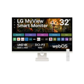 Imagem da oferta Monitor LG MyView Smart 32" UHD 4K WebOS ThinQ Home Air Play Screen Share Bluetooth - 32SR73U-W