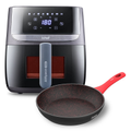 Imagem da oferta Kit Airfryer Vision Max Ichef 5,7L e Panela iChef Home Sauté 20cm