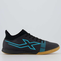 Imagem da oferta Chuteira Oxn Velox 4 Neo Futsal Preta e Azul