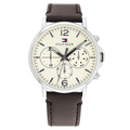 Imagem da oferta Relógio Tommy Hilfiger Duncan Masculino Couro Marrom - 1710642