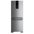 Imagem da oferta Geladeira Brastemp Frost Free Inverse com Painel Digital Turbo Freezer e Ice Inox 447L - BRE57FK