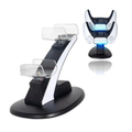 Imagem da oferta Carregador Controle Compativel Ps5 Suporte Dock Vertical Playstation 5 Marca P-5
