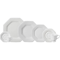 Imagem da oferta Serviço de Jantar e Chá em Porcelana 20 Peças Modelo Octogonal Prisma Branco Porcelana Schmidt