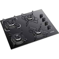 Imagem da oferta Cooktop 4 Bocas Itatiaia Essencial com Mesa de Vidro Temperado e Acendimento Automático Preto Bivolt