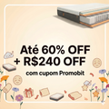 Imagem da oferta SÓ HOJE: Até 60% OFF + R$240 OFF com cupom Promobit