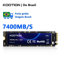 Imagem da oferta KOOTION X16Plus SSD M2 NVMe 2TB 1TB M.2 2280 Gen4 PCIe4.0x4 Disco rígido interno de estado sólido para PC PS5 Laptop P