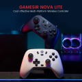 Imagem da oferta GameSir T4 Nova Lite Controlador de jogo sem fio Gamepad para Switch Android IOS PC e Steam Games Hall Effect Stick