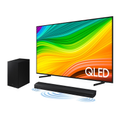 Imagem da oferta Smart TV 65" QLED 4K 65Q60D 2024 + Soundbar HW-B550 - Samsung Brasil | Celulares & Tablets | TV & Audio | Eletrodomestic