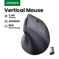 Imagem da oferta UGREEN | Mouse Vertical Sem Fio 2.4G Ergonômico 4000DPI 6 Botões