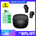 Imagem da oferta Fone de ouvido sem fio Baseus Bowie WM01 Bluetooth 5.3 com bateria de longa duração de 25 horas pequeno e leve