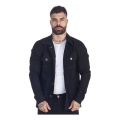 Imagem da oferta Jaqueta Jeans Masculina Preta Black Premium Casaco Inverno