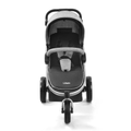 Imagem da oferta Carrinho Jogger Sway Tres Rodas 0-15kgs Preto com Cinza Litet - BB373