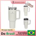 Imagem da oferta Romantic Crown Copo de aço inoxidável 304 com canudo