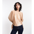 Imagem da oferta Blusa em Tecido Acetinado com Laços nas Laterais