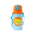 Imagem da oferta Garrafa Infantil com Canudo 450ml Buba Animal Fun