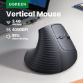 Imagem da oferta UGREEN Mouse Sem Fio Vertical 2.4G Ergonômico 4000DPI 6 Botões