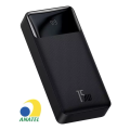 Imagem da oferta Carregador Rápido Portátil Power Bank Baseus 20000 Mah 15w Cor Preto