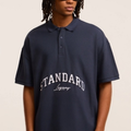 Imagem da oferta Camisa Polo Oversized em Algodão com Bordado Lettering