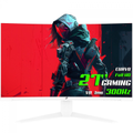 Imagem da oferta Monitor Gamer SuperFrame UltraX 27 Pol Curvo Full HD Fast VA 1ms 300Hz FreeSync/G-Sync HDMI/DP Branco SFUCW-27300-FHD