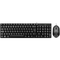 Imagem da oferta Kit Teclado e Mouse com Fio CF50 1200DPI Preto Multi - TC309