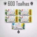 Imagem da oferta Kit com 05 pacotes de Toalhas Umedecidas TURMINHA DA BAGUNÇA 120 Unidades 19X13 CM Com Tampa