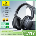 Imagem da oferta Baseus bowie h1s fones de ouvido sem fio bluetooth 5.4 cancelamento de ruído 46db sobre a orelha fone de ouvido de áud