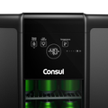 Imagem da oferta Cervejeira Consul Frost Free 83 Litros Porta de Vidro Display Externo Led Czd12mt Titanium