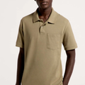 Imagem da oferta Camisa Polo Básica Masculina Em Piquet Com Bolso - Verde