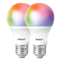 Imagem da oferta Kit 2 Lampadas Led Smart Inteligente Wi Fi Alexa Google 10w Rgb E27 110v/220v Cod: 290028177-2 Avant Neo