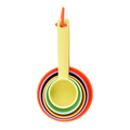Imagem da oferta JOGO XÍCARAS MEDIDORAS 5 PEÇAS COLORÊ MULTICOR | Tok&Stok