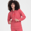 Imagem da oferta Casaco Com Capuz Essentials Basic Feminino Vermelho Tibetano - Site Oficial New Balance