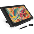 Imagem da oferta HUION Mesa digitalizadora Kamvas 16 com tela totalmente laminada com Stylus sem bateria suporte ajustável com 10 teclas