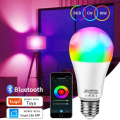 Imagem da oferta Lâmpada LED Inteligente RGB E27 Tuya