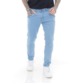 Imagem da oferta Calça Super Skinny Délavé Fashion Azul Claro - Jeans