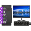 Imagem da oferta Computador Completo Mancer Intel Core i5 16GB De Ram HD 500GB Monitor 17 + Kit Teclado e Mouse