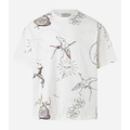 Imagem da oferta Camiseta Boxy em Algodão com Estampa Ícones da Natureza