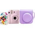 Imagem da oferta Kit Câmera Instax Mini 12 Fujifilm Lilás Spray - 705071844