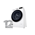 Imagem da oferta Lava e Seca Smart LG VC5 12kg Branca 110v com Inteligência Artificial AIDD CV3012WC5