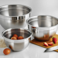 Imagem da oferta Vittak Conjunto 3 Bowls de Inox com Tampas Plásticas Utensílios de Cozinha Tamanhos Variados