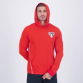 Imagem da oferta Blusa com Capuz São Paulo Rain Vermelha
