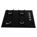 Imagem da oferta Cooktop Britânia BCT4P 4 bocas Vidro Bisotê