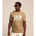 Imagem da oferta Camiseta Comfort em Algodão com Estampa Motocicleta e Estrada Tam P