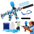 Imagem da oferta Arma Bolinha De Gel Arminha Ak47 Metralhadora Automática