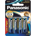 Imagem da oferta Panasonic Pilha Alcalina Premium Aa C/06 Unidades Cinza