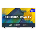 Imagem da oferta Smart TV 55 SEMP RK8600 LED 4K UHD HDR Roku WiFi