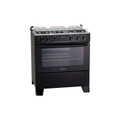 Imagem da oferta Fogão Atlas 5 Bocas Mônaco Plus Automático Mesa Inox Forno 86,5L - Preto - Bivolt