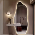 Imagem da oferta Espelho Organico C/ Led 115x60cm Moderno Casamento Closet
