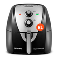 Imagem da oferta Fritadeira Air Fryer 8L Mondial Mega Family AFN80BI Preta 127V