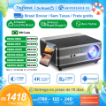 Imagem da oferta Thundeal Projetor Android TD98 WiFi LED Vídeo Feixe de Filme TD98W Home Theater projetor 4k portátil