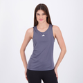 Imagem da oferta Regata Adidas All Gym Treino Basic Feminina Cinza